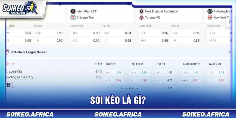 Soi kèo là gì